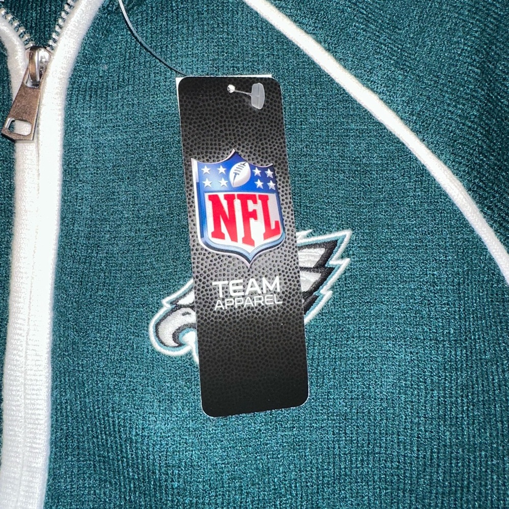 Abercrombie & Fitch Teal Zip-Up Jacket - Picture 5 of 6
